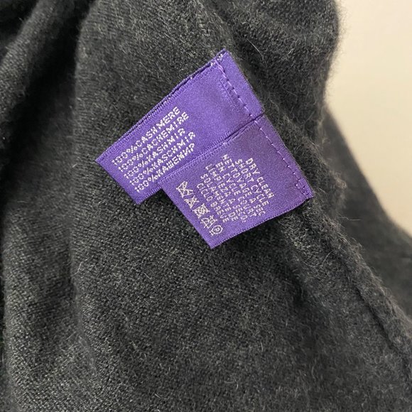 Ralph Lauren Purple Label 100% Cashmere Pullover Sweater - Picture 7 of 10
